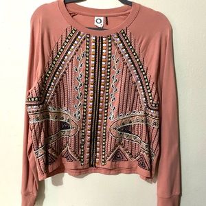 Anthropologie: Akemi + Kin salmon pullover